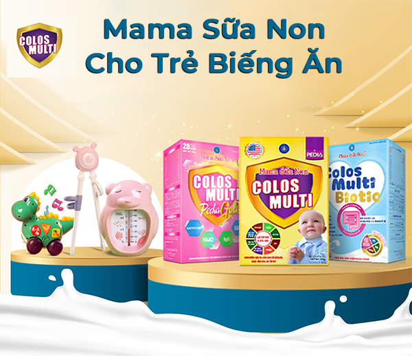 Mama sữa non cho trẻ sơ sinh biếng ăn, chậm cân