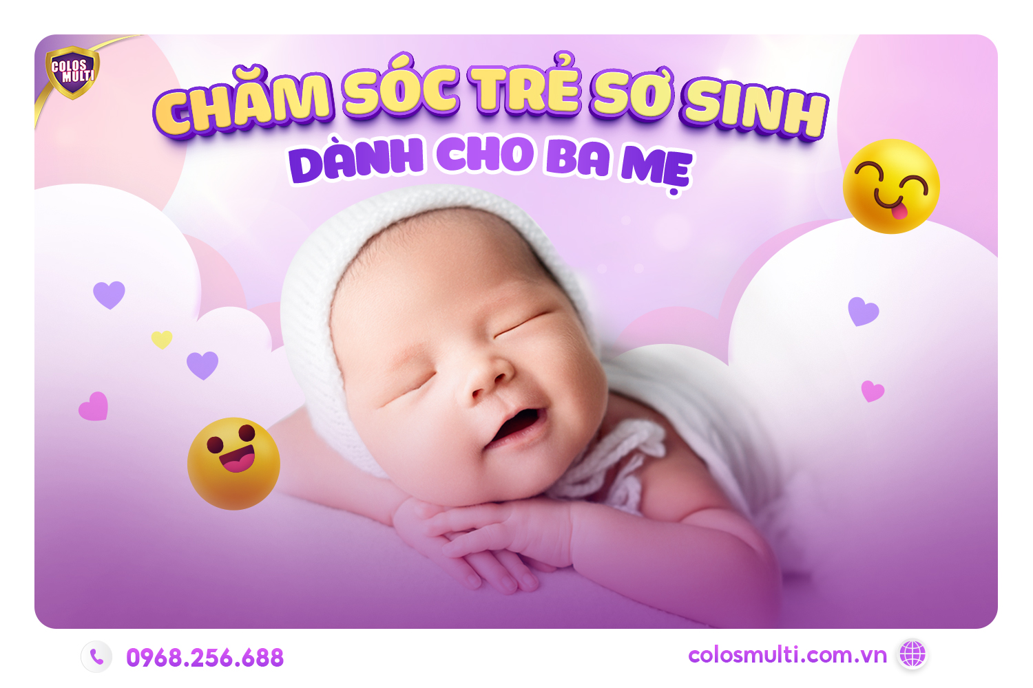 Chăm sóc trẻ sơ sinh dành cho cha mẹ