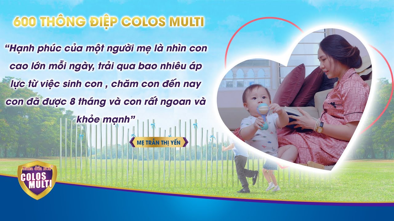 Colos Multi II Hạnh phúc của một người mẹ là gì 1