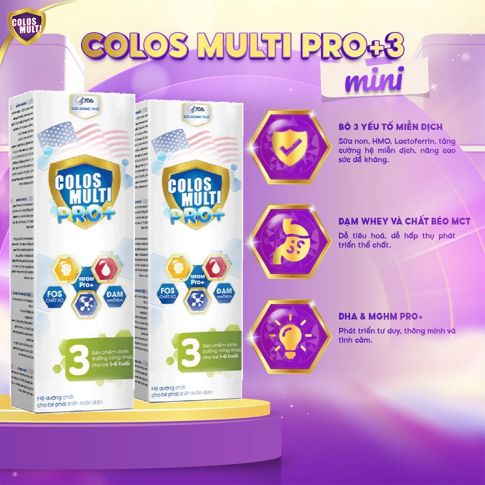 sữa Colos Multi Pro+3 mini