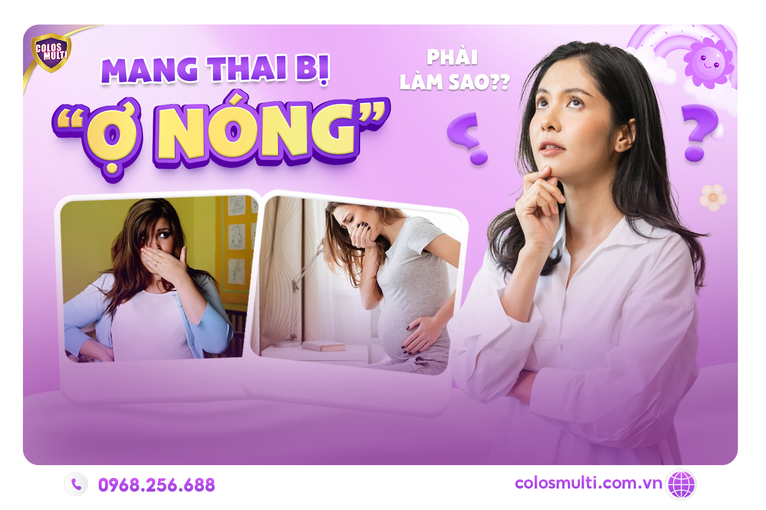 Ợ nóng khi mang thai