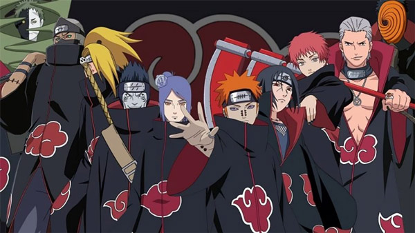 Akatsuki là tên một tổ chức trong bộ truyện nổi tiếng Naruto