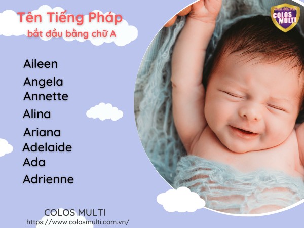 Tên tiếng Pháp bắt đầu bằng chữ A