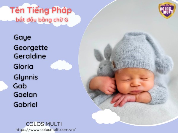 Tên tiếng Pháp bắt đầu bằng chữ G