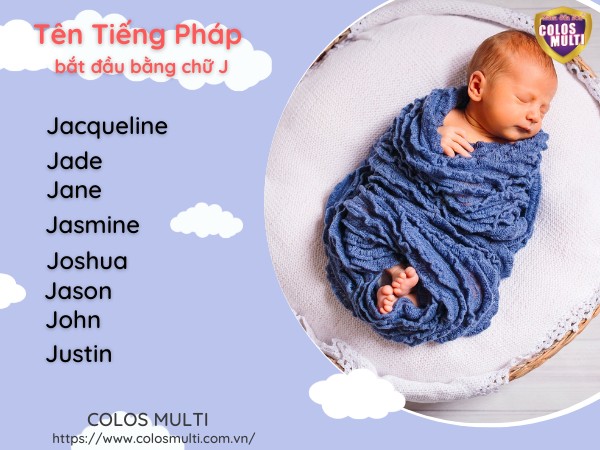 Tên tiếng Pháp bắt đầu bằng chữ J