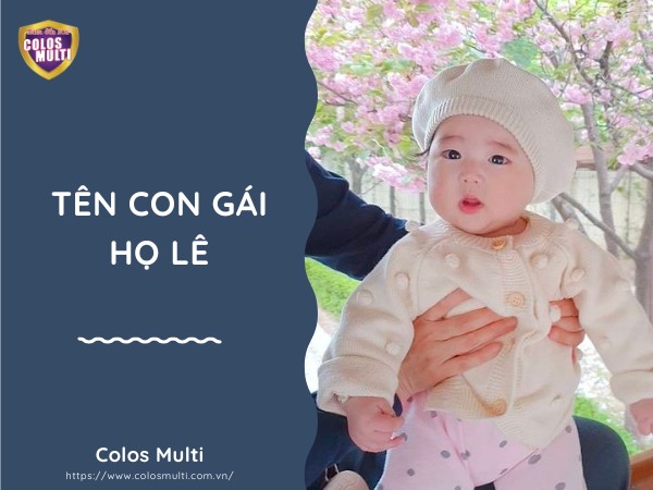 Đặt tên con gái họ Lê