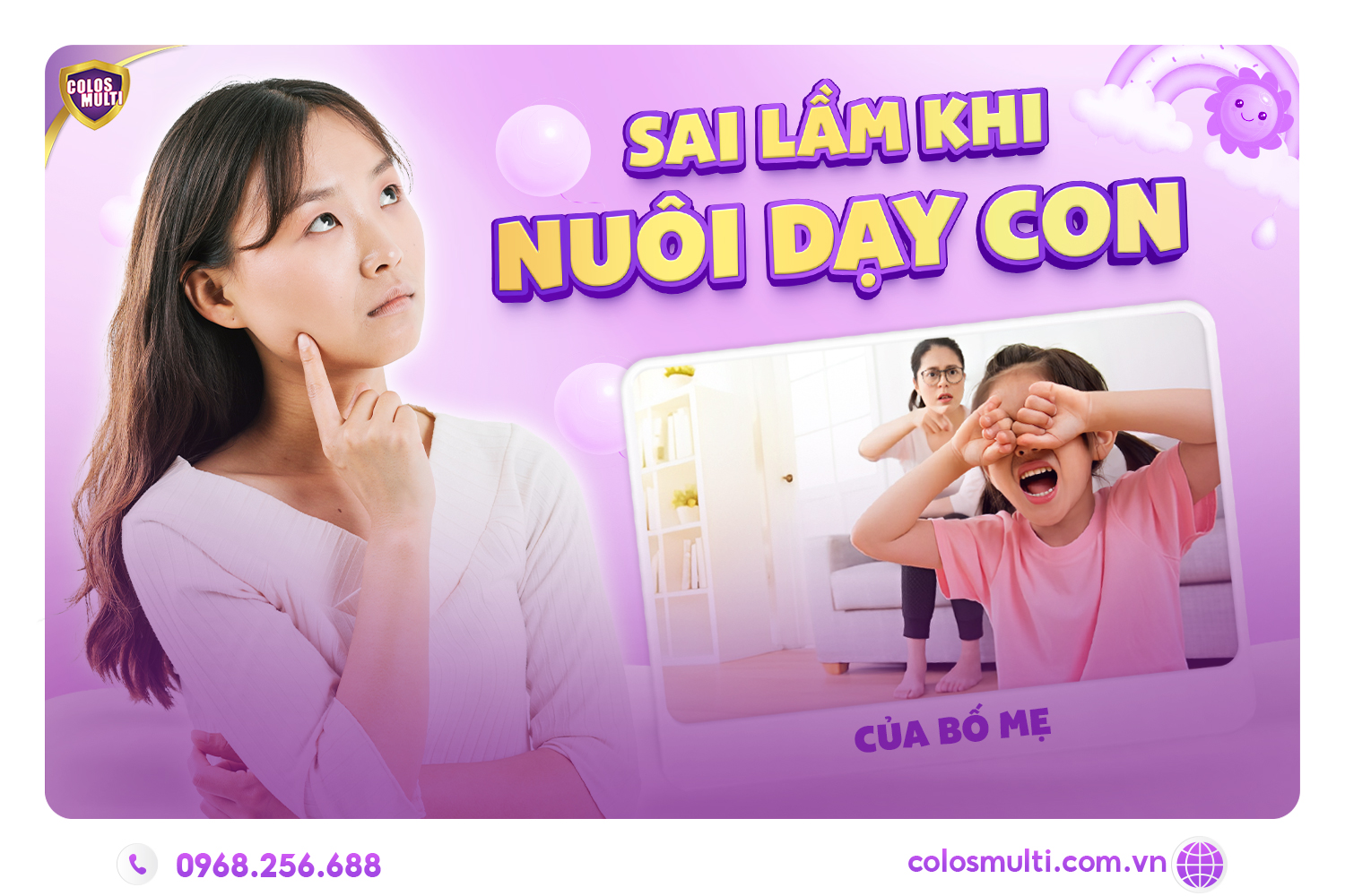 Nuôi dạy con trẻ và 10 sai lầm của cha mẹ