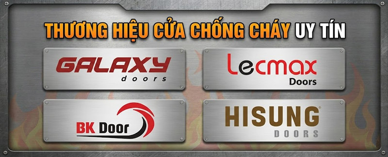 Các thương hiệu cửa chống cháy uy tín