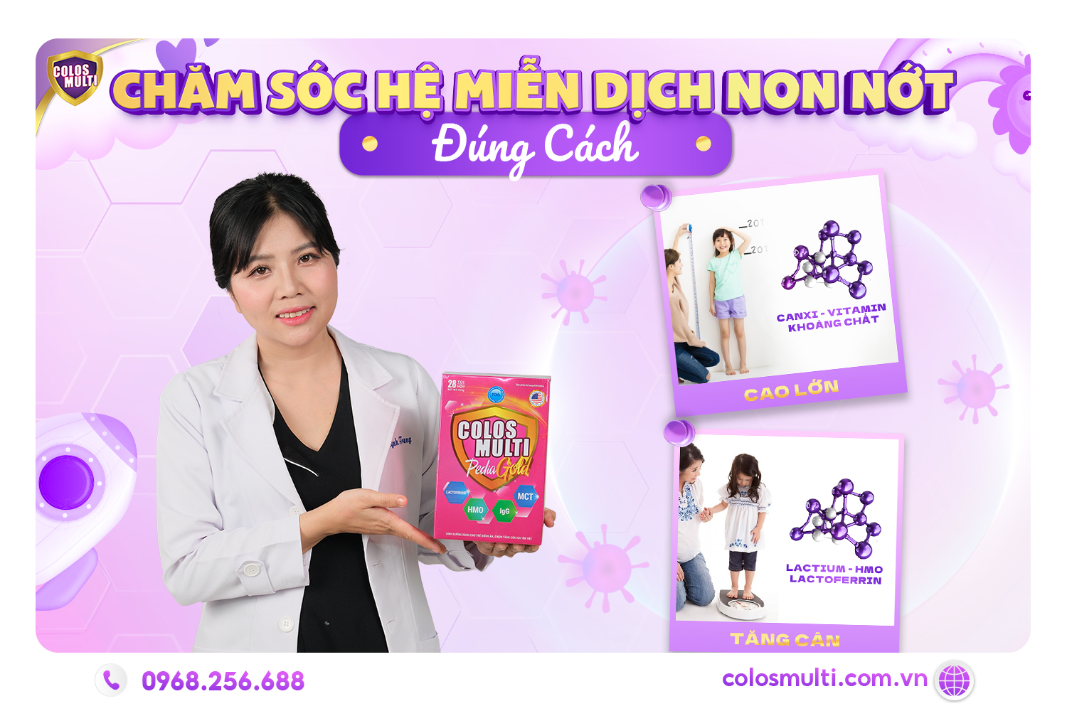 Chăm sóc hệ miễn dịch non nớt đúng cách