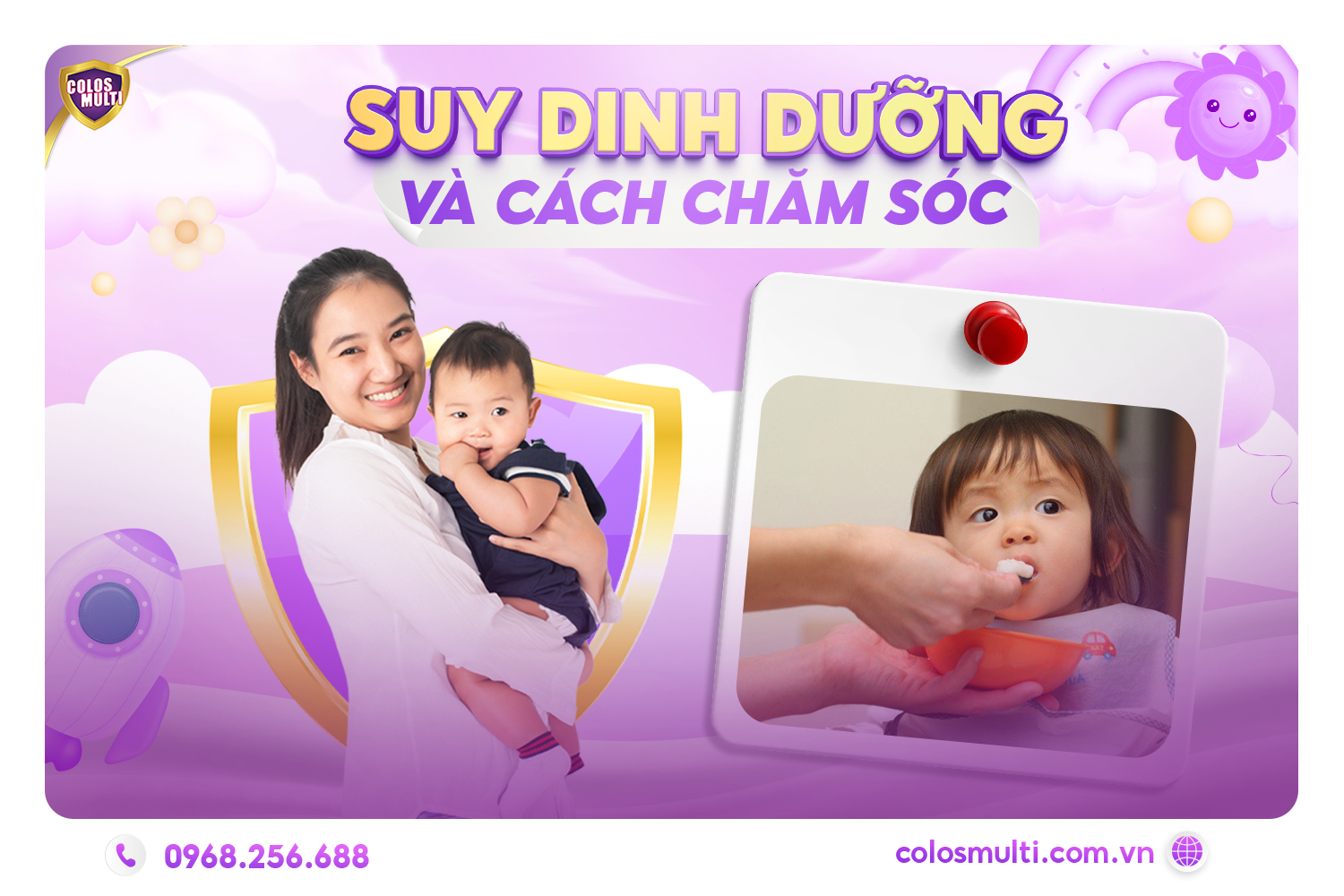 Suy dinh dưỡng và cách chăm sóc