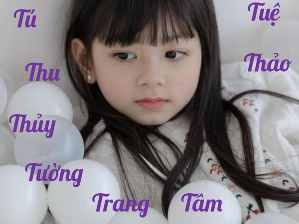 Tên cho con gái bắt đầu bằng chữ T