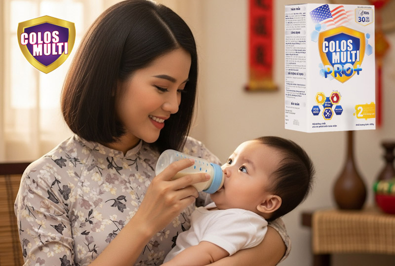 Sữa non công thức Colos Multi Pro+2 dành cho trẻ 6-12 tháng tuổi