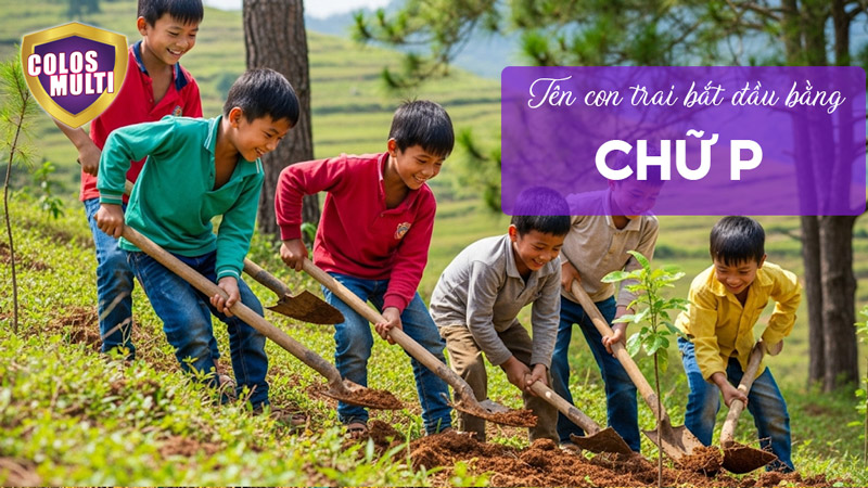 Tên con trai bắt đầu bằng chữ P