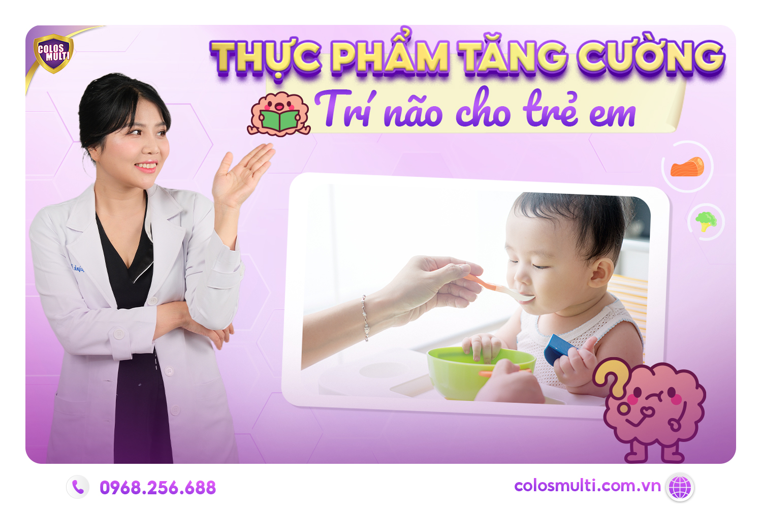 Thực phẩm tăng cường trí não cho trẻ em