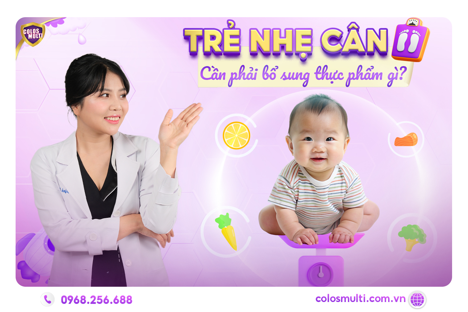 Trẻ nhẹ cân cần phải bổ sung thực phẩm gì?